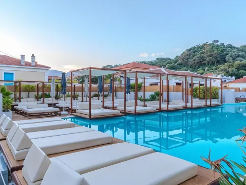 Samian Mare Hotel, Suites & Spa - Mountain view