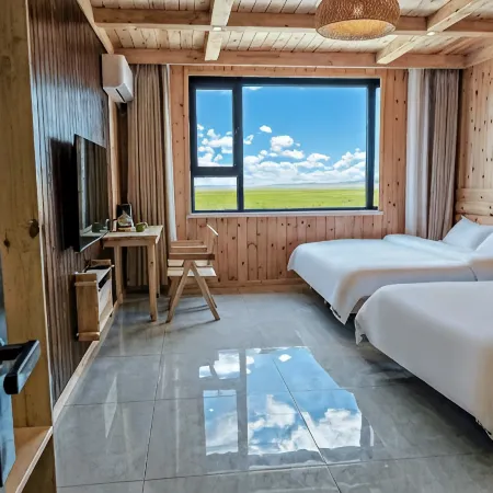 Juleqin Yurt Grassland Appointment Family Theme Resort Inn (Heishantou Downtown)