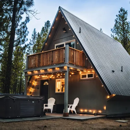 Modern A-Frame Cabin w/ Hot Tub • Close to Bend, Crater Lake, Mt Bachelor Resort
