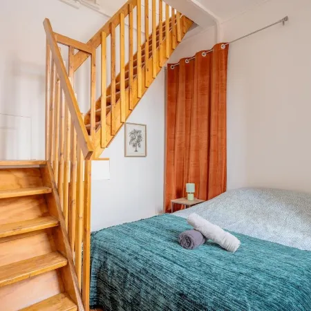Le duplex inverse, Bollaert, Fac, gare, 2pers