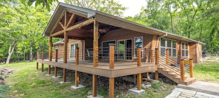 Idle Awhile Cabin on 36 Acres – Luxury Meets Historic Charm in the Ozarks Ξενοδοχεία στην πόλη Marion County