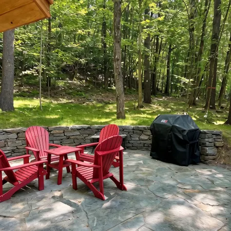 Escape to this private and peaceful tiny home with hot tub in Sharon, VT!
