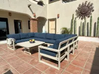 Charming 3-bedroom villa with AC, incredible ocean views.