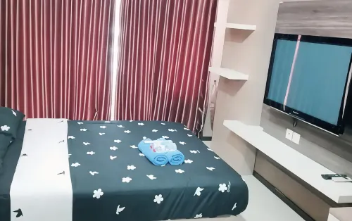 Apartement Gateway Pasteur 2BR By Sean - balcony