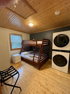 Falls Lake Burrow - Private Cottage with Screened-in Hot Tub