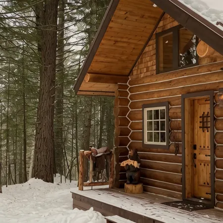 Trappers Cabin, Tiny home, Romantic get away