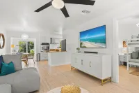 3-Bedrooms-2 Full Baths,  Private Backyard, Mnts to Central Beach & Downtown - 4-Star