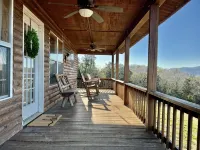 A two-bedroom mountain cabin with a priceless view