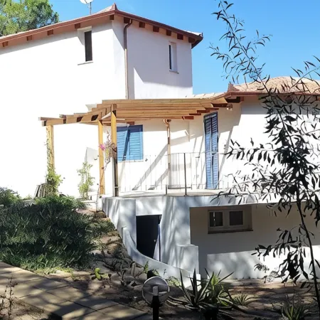 Villa on sand dunes a few steps from the sea, complete relaxation in North Sardinia