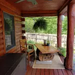 Moonlight Ridge - a wonderful little log cabin on 4 wooded acres - 4-Star