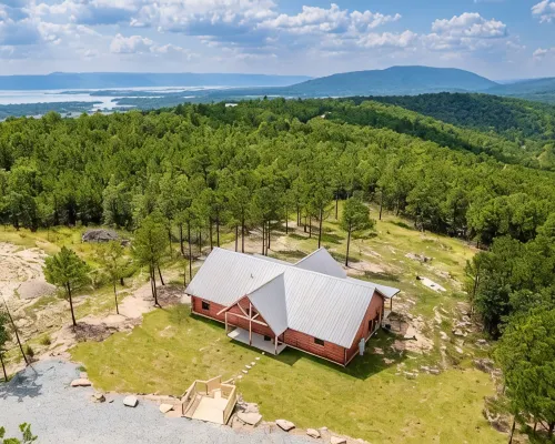 Log Cabin with Million Dollar ViewThe Time Out” Secluded property 레이티머 카운티 호텔