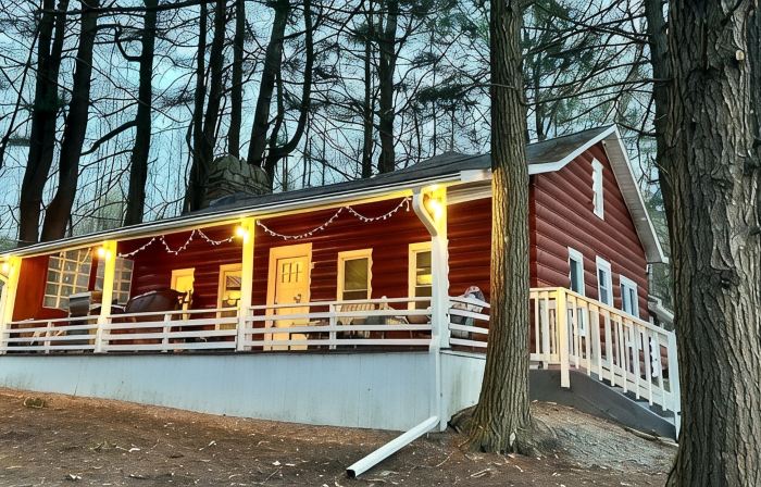 Cheerful 4 rooms Cabin with 2 bath near BU