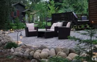 Year Around Beautiful Lake Home on Birch Lake 3 hours from Minneapolis. - balcony