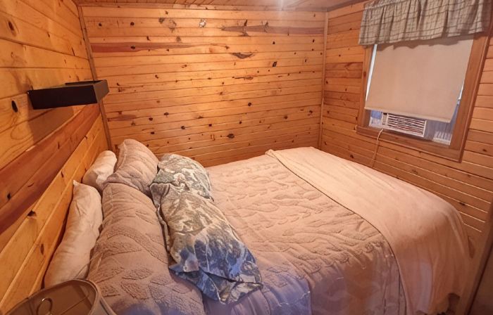 Cute Cabin on Big Pine Lake with a Large Fenced Yard and Lake Access