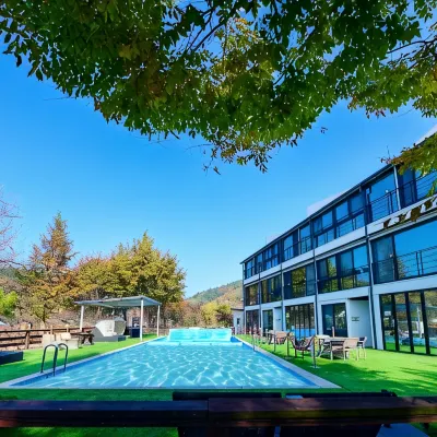 Gapyeong Prado Pension カナダ戦闘記念碑周辺のホテル