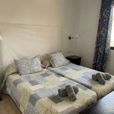 Holiday flat in a beautiful complex with large swimming pool and private terrace