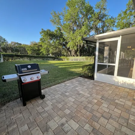 Modern 3-bedroom home close to WEC with a beautifully furnished home and patio