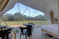 Luxury Glamping Dome “Sol” in countryside with hot/tub near Hot Springs - Chalets