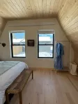 Stylish Nordic A-frame in Downtown Victor - 3-Star