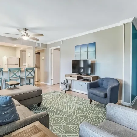 Blue Pearl   1 bedroom, 2 bath condo - sleeps 6 , Pet friendly.