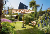 Logis Hotel les Fuchsias - ติดทะเล