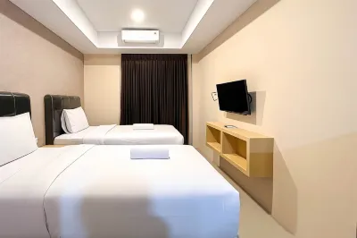 在De Prima公寓的舒適工作室房間 Sei Putih Tengah住宿飯店