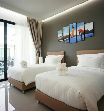 ห้องซูพีเรียร์ เตียงเดี่ยว 2 เตียง