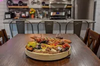 Modern Kitchen and Tranquil Outdoor Space - Luxurious Haven Hotels in Bentonville