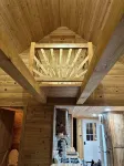 Charming 2-bedroom cabin with WiFi in North Bangor, NY.