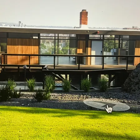 -Stunning Mid Century Modern with Amazing Downtown City Views!