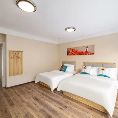 Huamanxi Homestay (Zhujiajiao Puxiang Road) โรงแรมใกล้โอเรียนทอลแลนด์