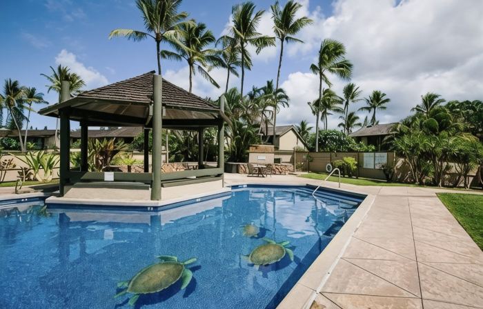 Honu Hale on Turtle bay golf course & near beach