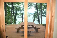 Stunning Sunrises from spacious Big Round Lake Cabin