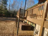 Northwoods 3 bed/2 bath Cabin Retreat with NEW HOT TUB & 2 Canoes! - Wifi