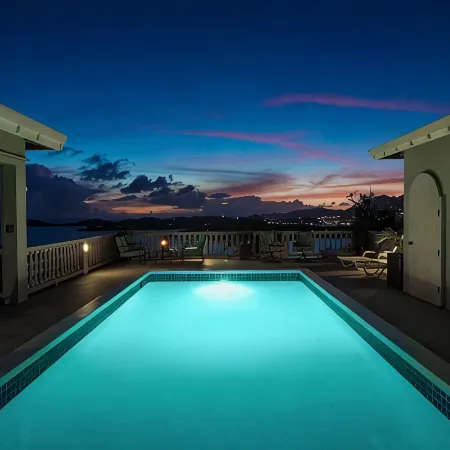 3 Bedroom House and Pool with Spectacular views of Charlotte Amalie Harbor