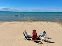 Beach Front Home, Family-Friendly, 2 Miles from Downtown Caseville. - Beach