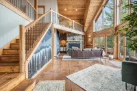 Private, Ocean View Cabin Next to Onp; Hot Tub/Game-Room