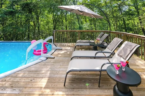 Cozy Retreat w/ Pool, Cinema Room & Fire Pit - 4-Star