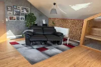 Wellnessloft mit Privatsauna und Garten