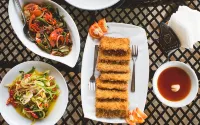 Bara Beach Bungalows - breakfast