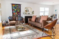 Relaxing Getaway: Entire 3-BR Home w/ Fireplace - 3-Star