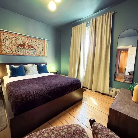 The Phoenix Lounge: Chic Heritage Flat in Halifax’s Heart
