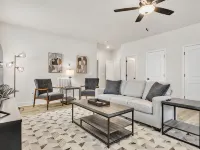 Family & Pets Welcome: 2BR in DT Greer w/ Fire Pit Hotels in Greer