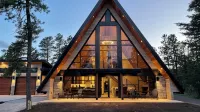 A-Frame of Mind in tranquil Lead with AC, WiFi, hot tub and outdoor pool access - Homestays