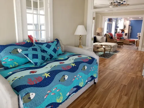 Nautical Cottage on Geneva St. is truly located downtown Lake Geneva, WI - 4-Star