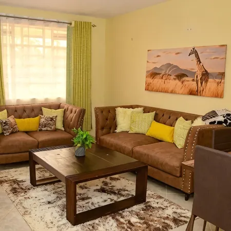 Cozy brand-new fully furnished 2 bedroom, 2 bath suite 5min from city center