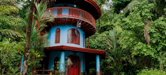Family Friendly Waterfall Home with pool & Wi-Fi / 7p Hotel a Osa