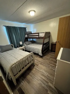 The Hut.  Cozy 2-bedroom mobile home on peaceful Reelfoot Lake with boat shed - 2-Star