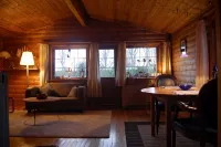Very cozy Scandinavian log house in a quiet location on a large plot - 2-Sterne