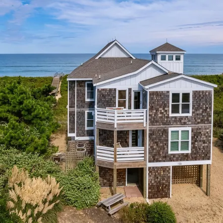 Duck Oceanfront, Amazing Views, Pool, Hot Tub, Pet Friendly, Resort Neighborhood